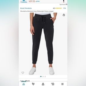 Mondetta Performance Cozy Midweight Fleece Jogger